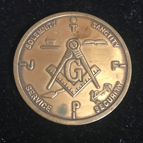Masonic Mason Lodge Token