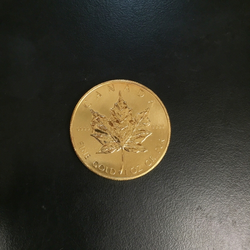 Canada 1 oz 9999 Fine Gold Canadian Maple Leaf Bullion Coin