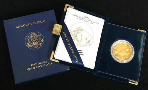1 oz Proof American Gold Buffalo Bullion Coin