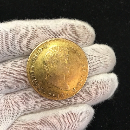 1816 Mexico Gold 8 Escudo Coin