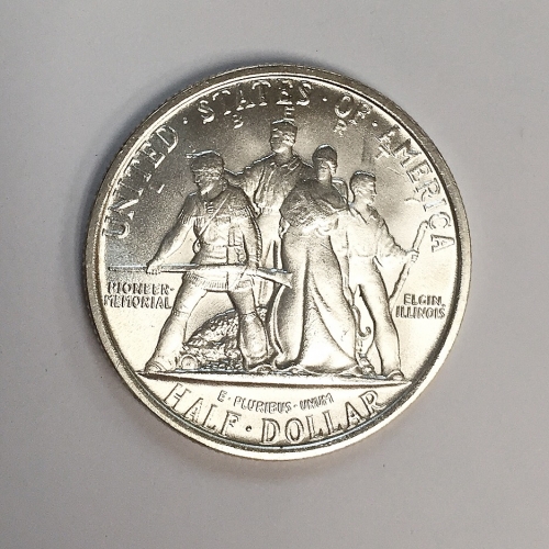 Pioneer Silver Commemorative Half Dollar