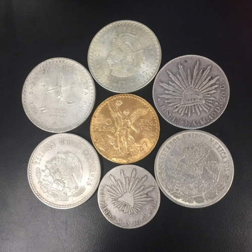 Mexico Silver And Gold Bullion Coins