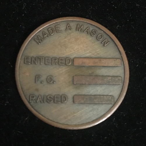 Masonic Mason Coin